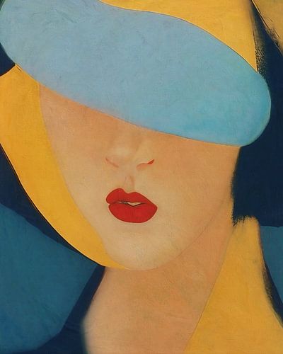 De vrouw afgesneden van de wereld