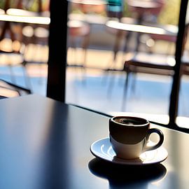 CAFE BAR von The Art of Mark Fischer