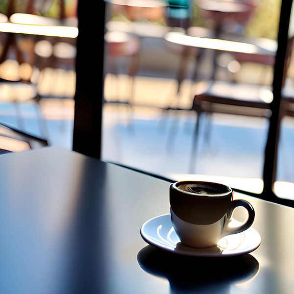CAFE BAR van The Art of Mark Fischer