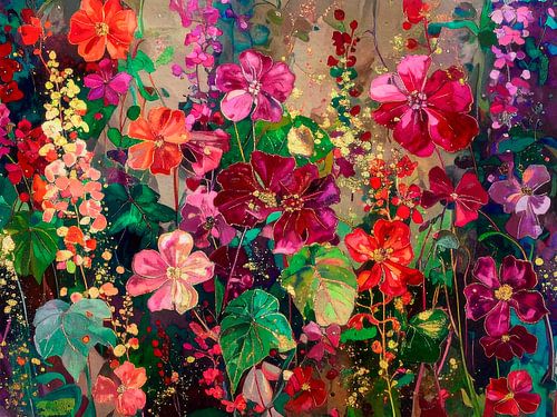 Zomerse bloementuin: Uitbundige zomerbloeiers