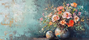 Modern Bloemen 14.4706 van ARTEO Schilderijen