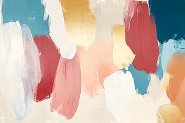 Abstract explosion of colour - harmonious composition by Poster Art Shop