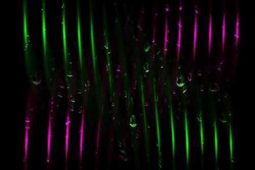 Abstracte kunst : Kleuren druppel