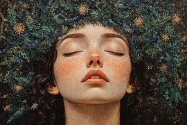 malerisches geistiges Porträt