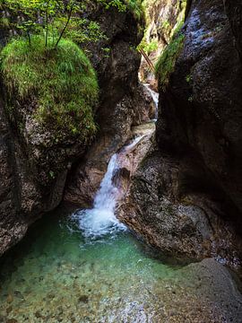 The Almbachklamm gorge in the Berchtesgadener Land region by Rico Ködder