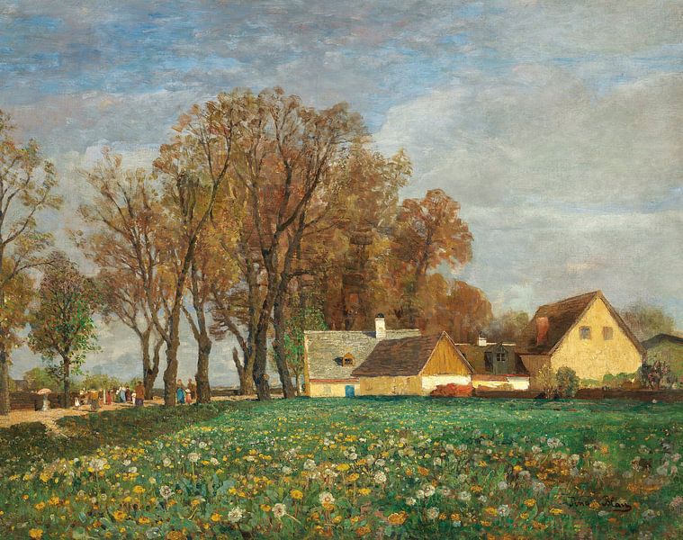 On Schleißheimerstrasse, Tina Blau by Masterful Masters