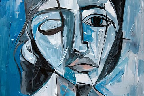 Abstracte vrouw