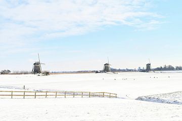 Dutch snowy landscape by PhoYographs