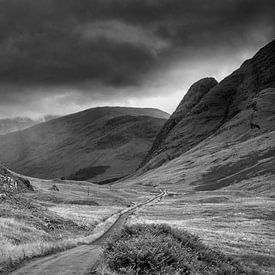 Glen Etive Schotland van Keesnan Dogger Fotografie