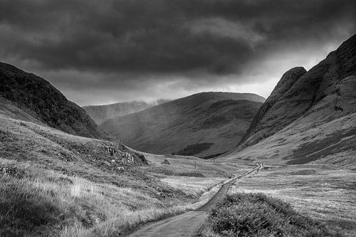 Glen Etive Schotland van Keesnan Dogger Fotografie