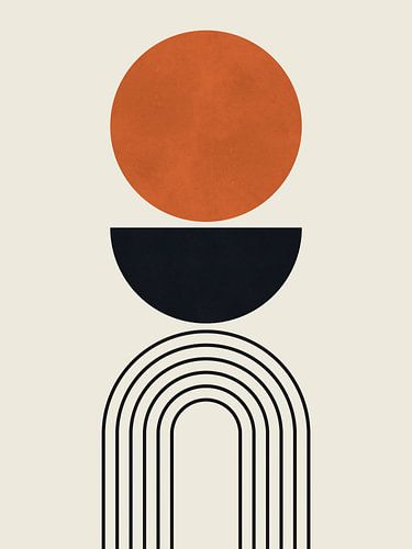 Cirkels en halve cirkels 8