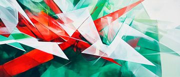 Abstract colour composition with shine by Poster Art Shop