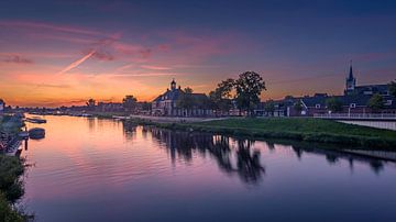 zonsondergang Ommen van Patrick Herzberg