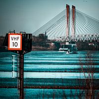 Brug bij Zaltbommel Nederland