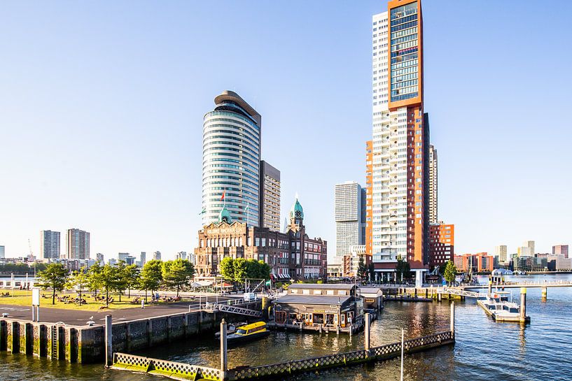 water taxi in rotterdam by Eric van Nieuwland