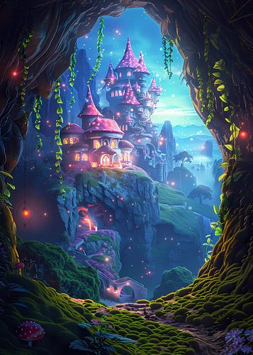 Le château de conte de fées caché