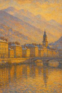 Grenoble Impressionistic Evening