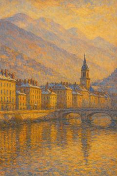 Grenoble Impressionistischer Abend