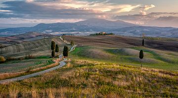 The Gladiator Road, Tuscany by Teun Ruijters