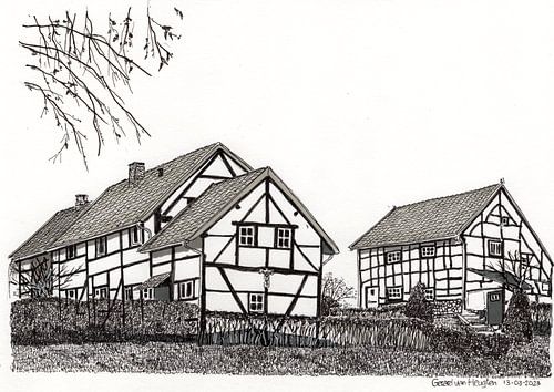 Maisons à colombages, Terziet Sud Limbourg