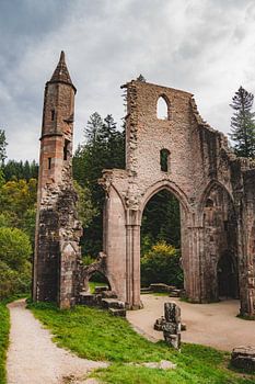 De ruïnes van de abdij van Allerheiligen