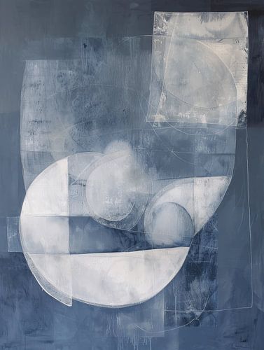 Moderne en abstracte vormen in Japandi stijl