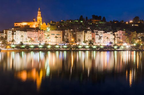 Evening in Menton