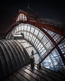 Auf dem Dach von Antwerp Central