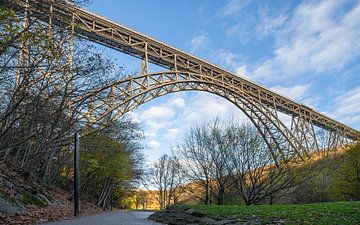 Müngstenbrug, Bergisches Land, Solingen, Duitsland van Alexander Ludwig