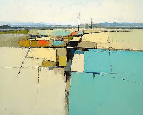 Calme Style | Tranquillité géométrique en turquoise