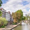 Canaux d'Utrecht, Oudegracht avec le Dom tour sur Michel Geluk