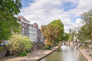 Canaux d'Utrecht, Oudegracht avec le Dom tour
