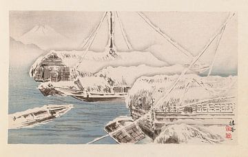Takeuchi Seihō - Seihō jūni Fuji, Pl.12 (1894) sur Peter Balan