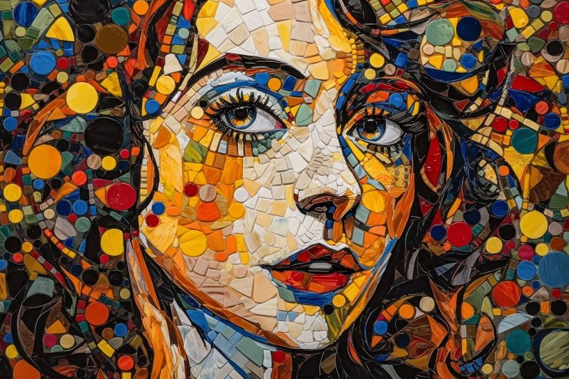 Alexandra moderne Malerei. von AVC Art Studio