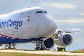 Nippon Cargo Airlines' Boeing 747-8F. by Jaap van den Berg