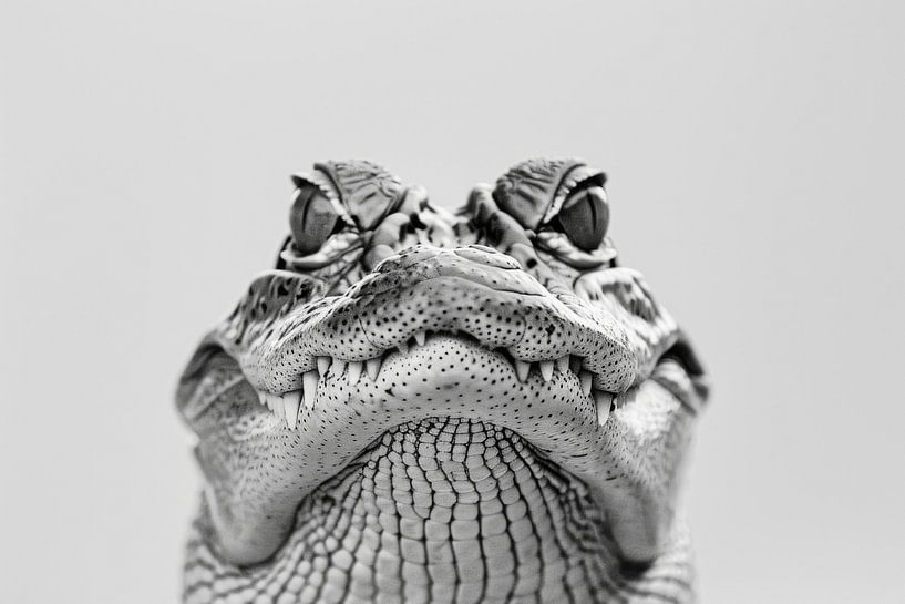 Krokodil von Poster Art Shop