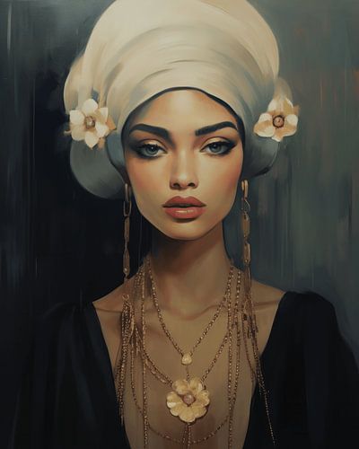 Modern portret met een tikje klassieke uitstraling