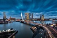 Cloud cover over Rotterdam