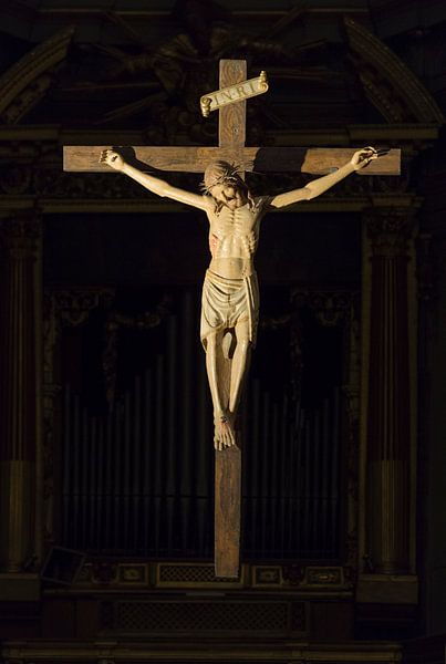 Jezus aan het kruis van Wouter Moné
