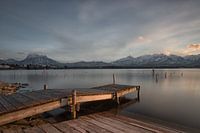 Jetty in the evening sun