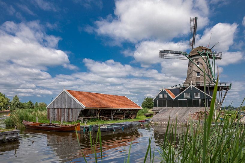 Sägewerk De Rat, Ijlst, Friesland von Russcher Tekst & Beeld