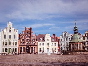 Häuser der Altstadt von Wismar