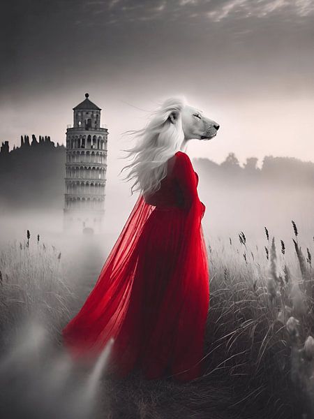 The lion at Pisa by On Your Wall