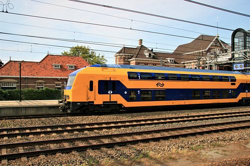 Trein bij Woerden