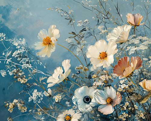Sea of flowers by Eye catching paintings