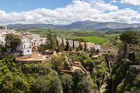 Beautiful Ronda from the Puente Nuevo bridge