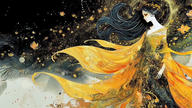 Femme mystique par Frank Heinz