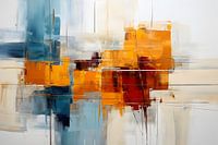 Abstract schilderij