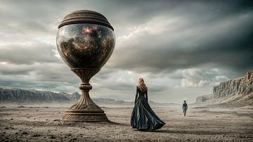 De kelk van het universum van Klaus Tesching - Art-AI