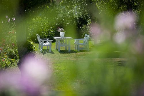 Heerlijk plekje in de tuin